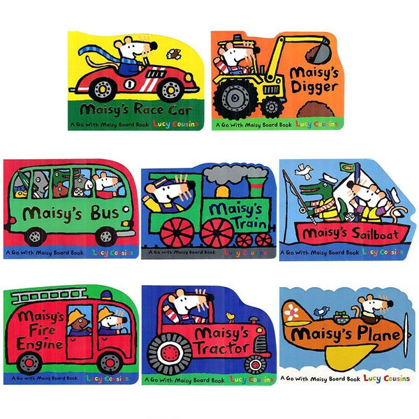 Load image into Gallery viewer, Maisy Mouse A Go with Maisy Board Book
