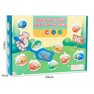 Swatting Fly Game Kids Montessori Learning Word - CNF8