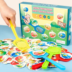 Swatting Fly Game Kids Montessori Learning Word - CNF8