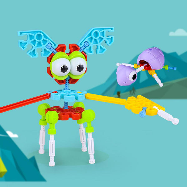 Load image into Gallery viewer, Assembling Stacking Educational Jungle Insect Animal Science -AE
