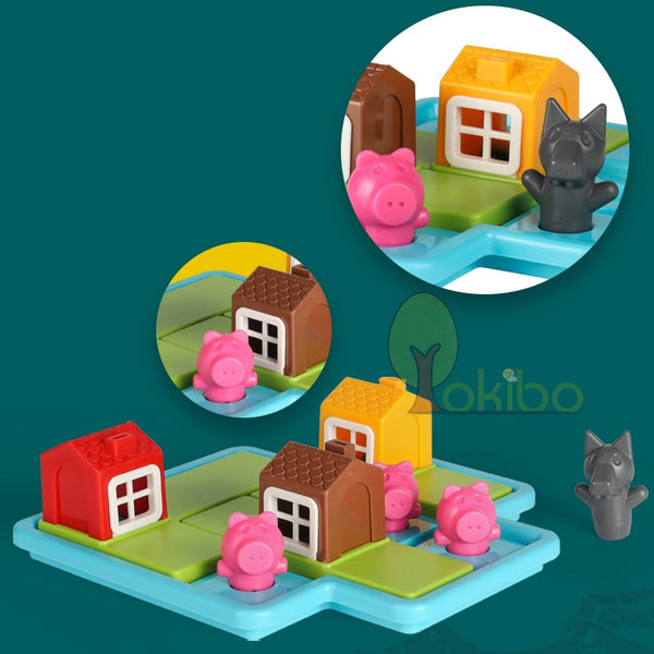 Load image into Gallery viewer, Three Little Piggies - Deluxe Cognitive Skill - CNF A
