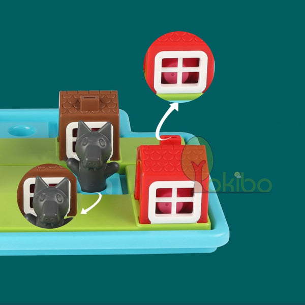 Load image into Gallery viewer, Three Little Piggies - Deluxe Cognitive Skill - CNF A
