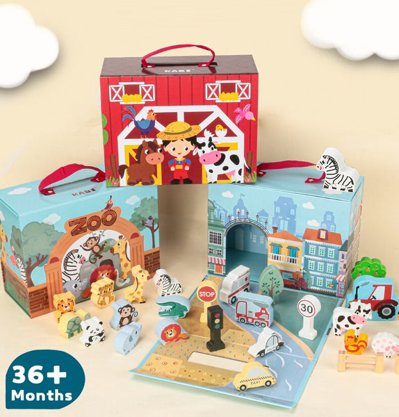 Load image into Gallery viewer, 3D Stereo Scene Building Blocks- CNF 5
