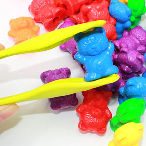 130 PCS Boxed Counting Bear -AE