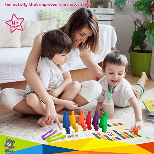 Load image into Gallery viewer, 130 PCS Boxed Counting Bear -AE
