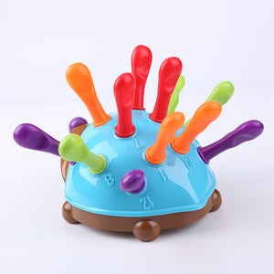 Montessori Inserted Hedgehog -AE