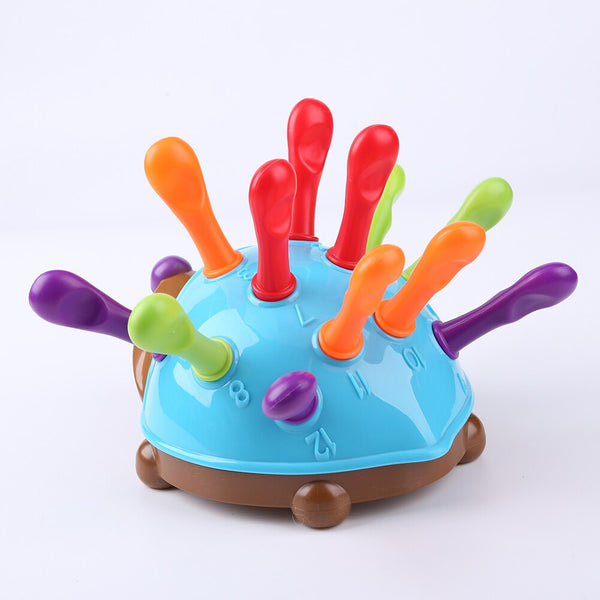 Load image into Gallery viewer, Montessori Inserted Hedgehog -AE

