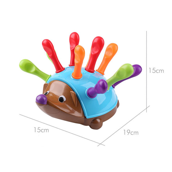Load image into Gallery viewer, Montessori Inserted Hedgehog -AE
