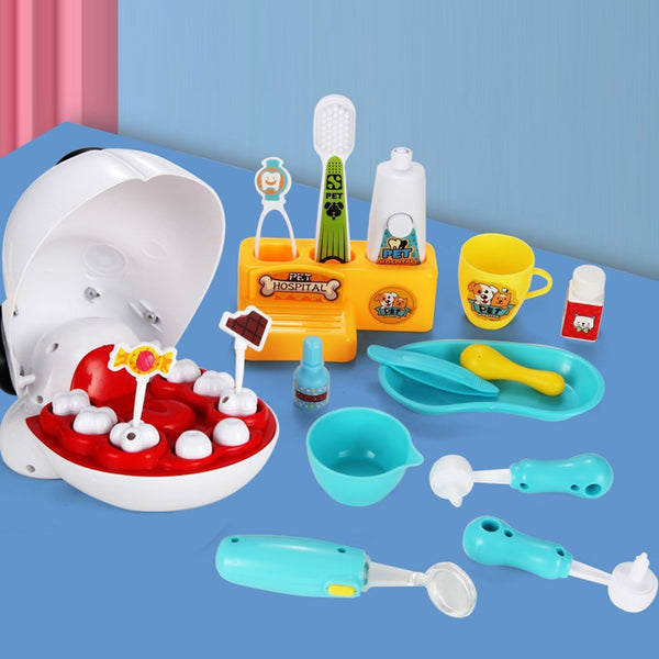 Load image into Gallery viewer, Pets Dentist Play Set 17 Pcs  -AE
