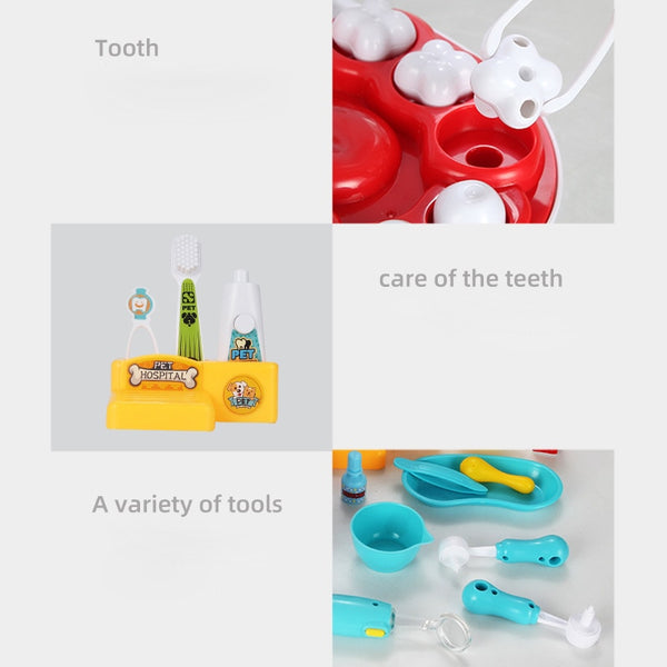 Load image into Gallery viewer, Pets Dentist Play Set 17 Pcs  -AE
