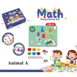 Rainbow Soft Rubber Counting -AE