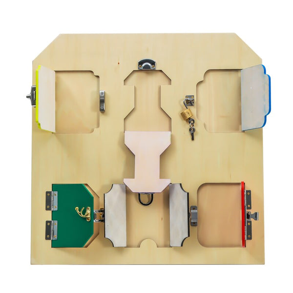 Load image into Gallery viewer, Montessori Latches Board -CNF7
