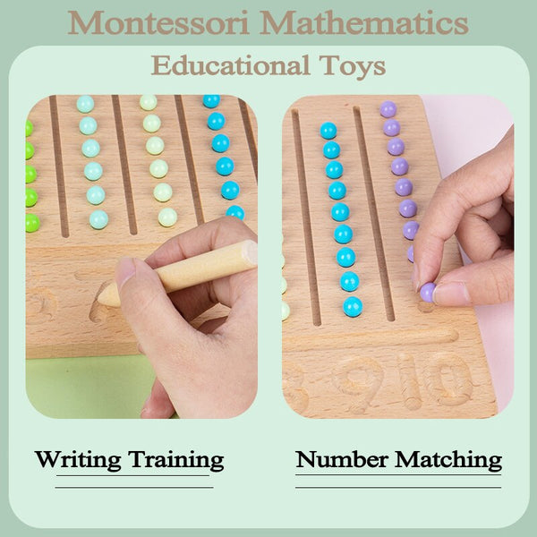 Load image into Gallery viewer, Montessori Wooden Games Math - CNF8
