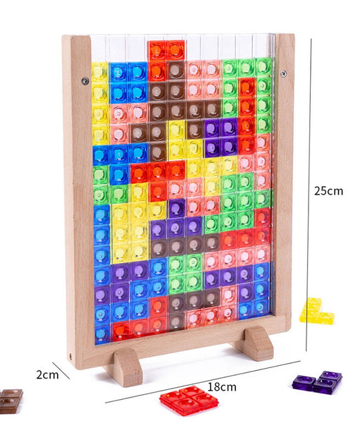 Load image into Gallery viewer, 3D Tangram Tetris Game -CNF8
