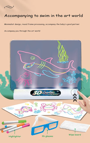 3D Magic Drawing Board