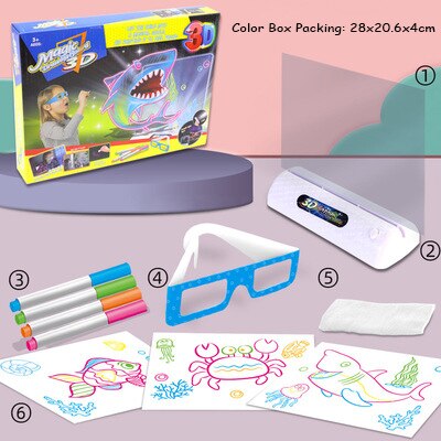 Load image into Gallery viewer, 3D Magic Drawing Board
