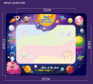Dlordy Kids Toys Water Drawing Mat