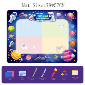 Dlordy Kids Toys Water Drawing Mat