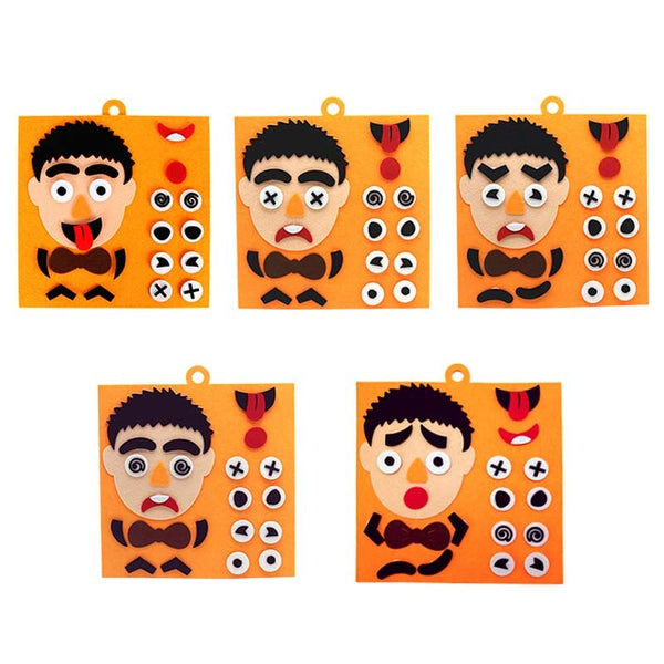 Load image into Gallery viewer, 4 Pcs Emotion Change Puzzle -AE
