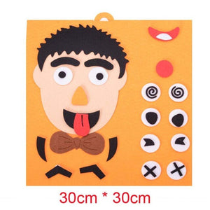 4 Pcs Emotion Change Puzzle -AE