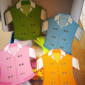 Clothes Button Board- CNF A