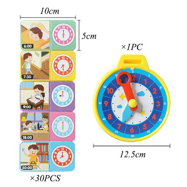 Load image into Gallery viewer, Time Cognition Good Habits Develop Logical Thinking- CNF A
