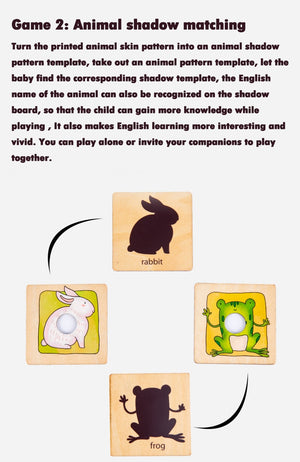 2 in 1 Shadow and Skin Matching Game